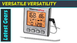 ThermaPro Digital Food Thermometer Best Value for Accurate Cooking [upl. by Annaujat]