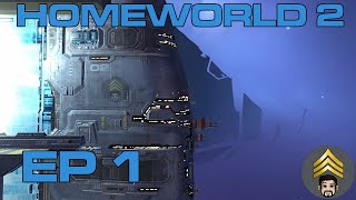 Homeworld 2 Remastered Ep 1  Surprise Attack [upl. by Nylear311]