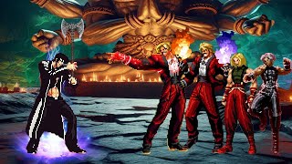 KOF Mugen  Iori Yagami CTN WF Vs Adelheid amp Rugal Team [upl. by Rossing]