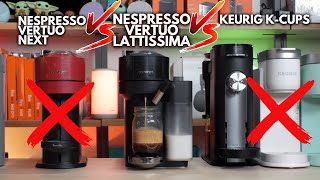 WHY the Nespresso Vertuo Lattissima is AMAZING [upl. by Gnut]