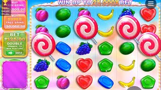 Good luck in Sweet Bonanza Bonus buy for 10000 PHP online casino Philippines real money 2024 [upl. by Aihsitan]