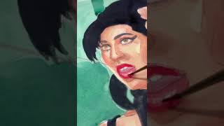 Amy Winehouse Wins Grammy Pop Culture Paint Lesson Part 2 [upl. by Ateval]