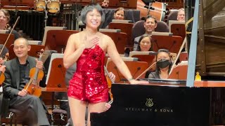 Yuja Wang Monumental Rachmaninov Piano Concerto No3 with San Francisco Symphony on 322023 [upl. by Suoiradal]