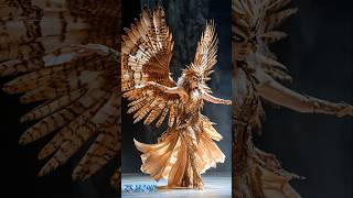 The Girl transformed into a Owl on AGT  Part 2 americagottalent agt talent [upl. by Asined]