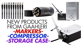 Testing 3 New Products  Mini Compressor  Markers  Storage Case By Gaahleri [upl. by Odlanar665]