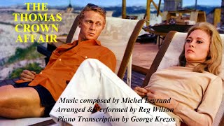 The Windmills of your Mind 1968  Reg Wilsons version Piano Solo [upl. by Herrick263]