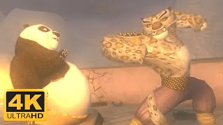 Kung Fu Panda Game 2008 Final Boss Fight Po VS Tai Lung 4K 60FPS [upl. by Sebbie]