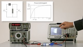 Experiment zum Hochpass und Tiefpassfilter [upl. by Puglia446]