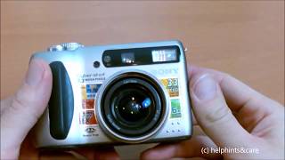 Sony DSC S75  Test and review of this camera [upl. by Anuala973]