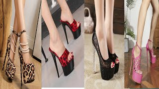 Super collection of stiletto high heels sandals for ladies newheelsstilettoheels [upl. by Lister]