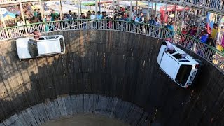 Motordrome show in Mela  Velodrome Fair  Motorcycle and Car stunt in Firozabad  My Pride India [upl. by Tai514]