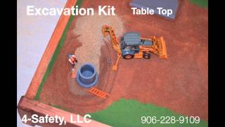 4 Safety Excavation Training Kit board one [upl. by Bowlds]