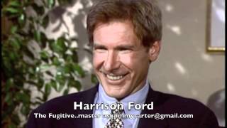 Harrison Ford interview with Jimmy Carter The Fugitive 1993 [upl. by Hilarius]