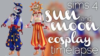 Sims 4 CC Making Timelapse  FNAF Sundrop and Moondrop Cosplay [upl. by Janek569]