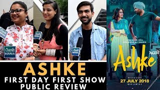 ASHKE Movie Public Review  First Day First Show  Amrinder Gill Roopi Gill Sanjeeda Sheikh [upl. by Amersham152]