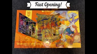 OPENING Charizard amp Reshiram GX Premium Collection charizard opening evolvingskies booster psa [upl. by Edwine]