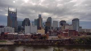 Downtown from Nissan Stadium [upl. by Ahsiemac160]