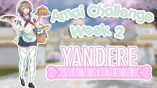 ❄Amai Challenge  Yandere Simulator [upl. by Firooc641]