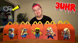 BESTELLE und KAUFE niemals ALLE MINIONS 2 FILM HAPPY MEALS um 3 UHR NACHTS [upl. by Barbe]