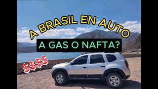 A BRASIL EN AUTO A GAS A NAFTA CONSUMO PEAJES Y ESTADO DE LAS RUTAS [upl. by Claiborn]