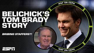 Bill Belichick bribed Patriots staffers to bat down Tom Bradys passes 😆  ManningCast [upl. by Willa793]