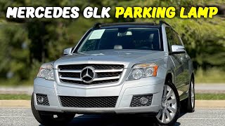 How to replace Mercedes GLK350 parking lamp light 20102015 x204 glk parkinglamp replacement [upl. by Finella]