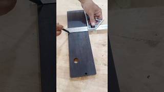 A simple tips of marking on dark wood short woodworking [upl. by Mij646]