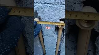 PPR pipe fitting plumbing plumber work construction howto tiles music [upl. by Amian]