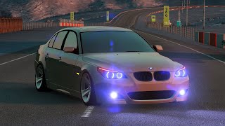 BMW E60 535D  330HP Twin Turbo Diesel Popcorn Limiter  Assetto Corsa [upl. by Neelyt706]