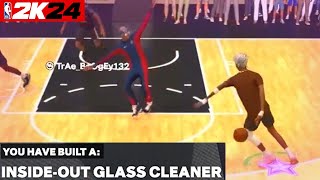 This 69 CENTER Build Can Do EVERYTHING IN NBA 2K24  69 InsideOut Glass Cleaner [upl. by Eimorej670]