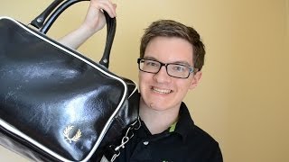 FRED PERRY HOLDALL BAG REVIEW [upl. by Quartis]