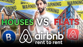 HOUSES VS FLATS  Are Houses Better Than Apartments For Airbnb  Rent To Rent Serviced Accommodation [upl. by Vilma]