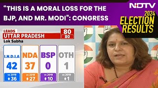 Uttar Pradesh Election Results  UP’s Strong Message By Voting For INDIA Says Supriya Shrinate [upl. by Vez]