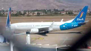 Boliviana de aviación 737 Jaguar livery Pushback and flaps [upl. by Arsuy]