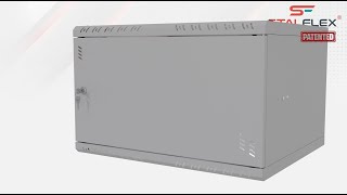 SE Szafa RACK Standard 19 6U 450 grå metall [upl. by Ingvar]