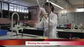 Titration Step 1  Rinsing Glassware [upl. by Stephie]