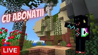 🔴LIVE  MINECRAFT CU ABONATII ROMANIA  E VACANTA BAAA [upl. by Utta]