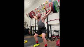 130kg power snatch [upl. by Pansy997]