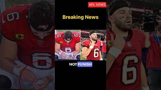 NFL will not punish🤯Baker Mayfield after he took a ZYN on sideline during Tampa Bay game nfl [upl. by Eanahs930]