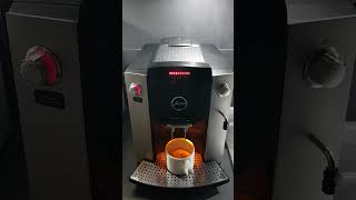 Express Jura Impressa F50  preparation of coffee [upl. by Neuburger]