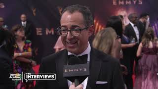 Nominee Rich Preuss quotThe Oscarsquot on the 2019 Creative Emmys Red Carpet [upl. by Carlee]