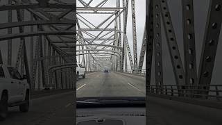 Rainy Day Mississippi River Bridge Baton Rouge [upl. by Liscomb747]