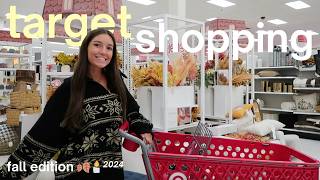 FALL TARGET shopping VLOG 🍂  amazon haul 2024 [upl. by Neztnaj301]