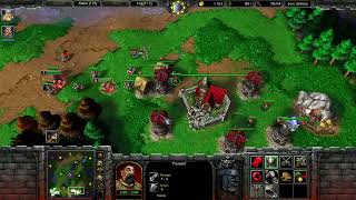 1V1 Against Insane AI  3 Expansions  Level 8 Mountain King Level 7 Paladin  WC3 [upl. by Mccutcheon606]