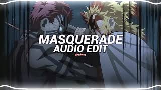 masquerade  siouxxie edit audio [upl. by Giralda]