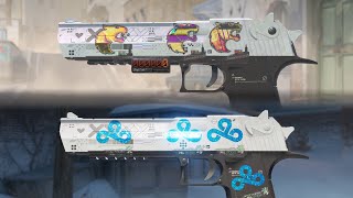 Desert Eagle Printstream Sticker Crafts  CS2 Skins [upl. by Suiratnauq]