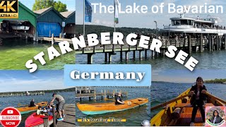 Starnberger See Germany  Starnberg See 2024 Bayern München  One day trip from Munich  Hindi Vlog [upl. by Tnomyar]