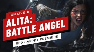 Alita Battle Angel Red Carpet  IGN Live [upl. by Kcinemod894]