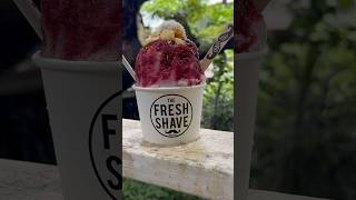 When in Kauai shavedice hawaii kauai islandlife islandfood thefreshshave dessert icecream [upl. by Desirea543]