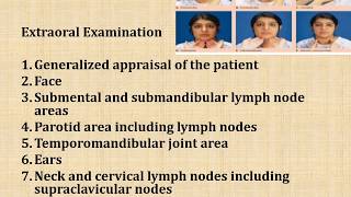 Introduction to Oral Medicine and Extraoral Examination parotid gland [upl. by Annaik]